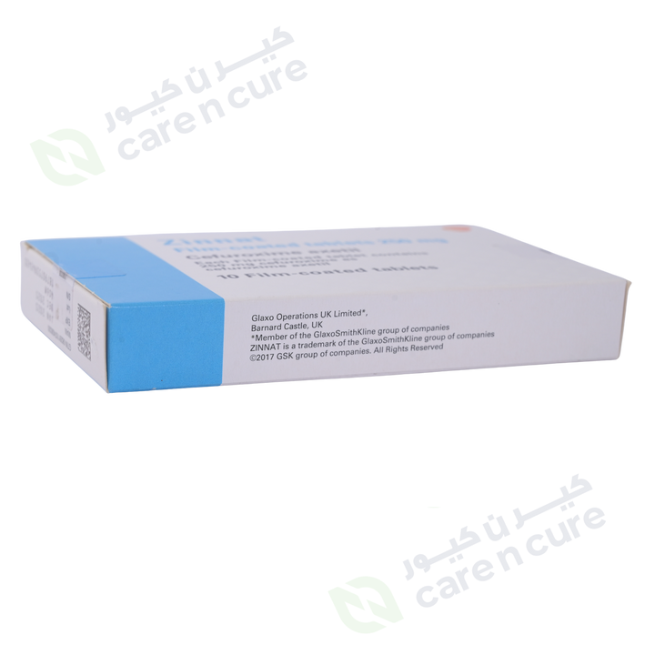 Zinnat 250mg Tablets 10's (Original Prescription Is Mandatory Upon Delivery)