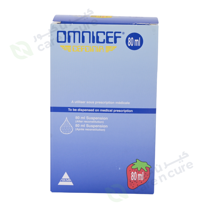Omnicef 125mg Suspension 80ml (Original Prescription Is Mandatory Upon Delivery)