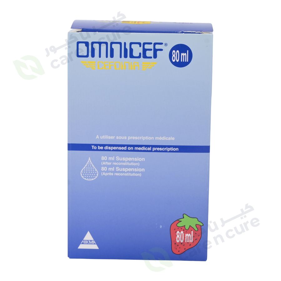 Omnicef 125mg Suspension 80ml (Original Prescription Is Mandatory Upon Delivery)