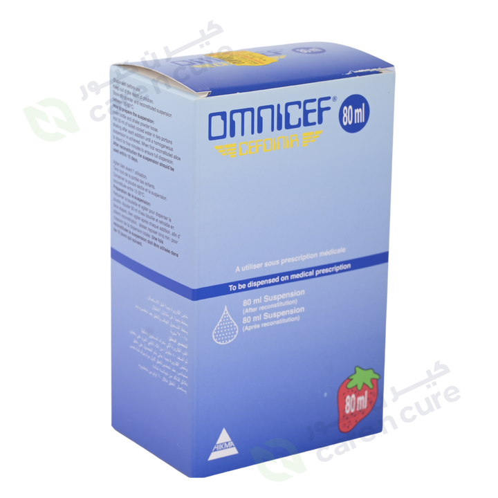 Omnicef 125mg Suspension 80ml (Original Prescription Is Mandatory Upon Delivery)