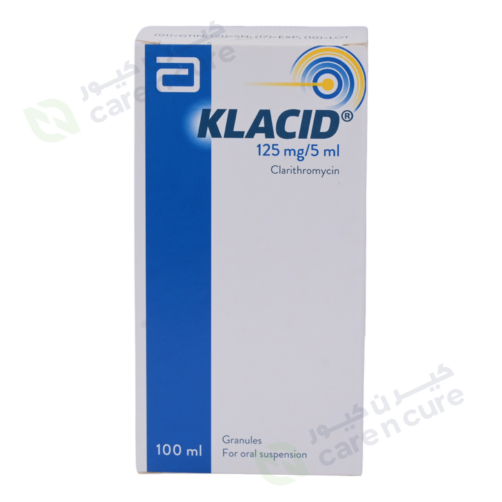 Klacid 125mg Granule 100ml (Original Prescription Is Mandatory Upon Delivery)