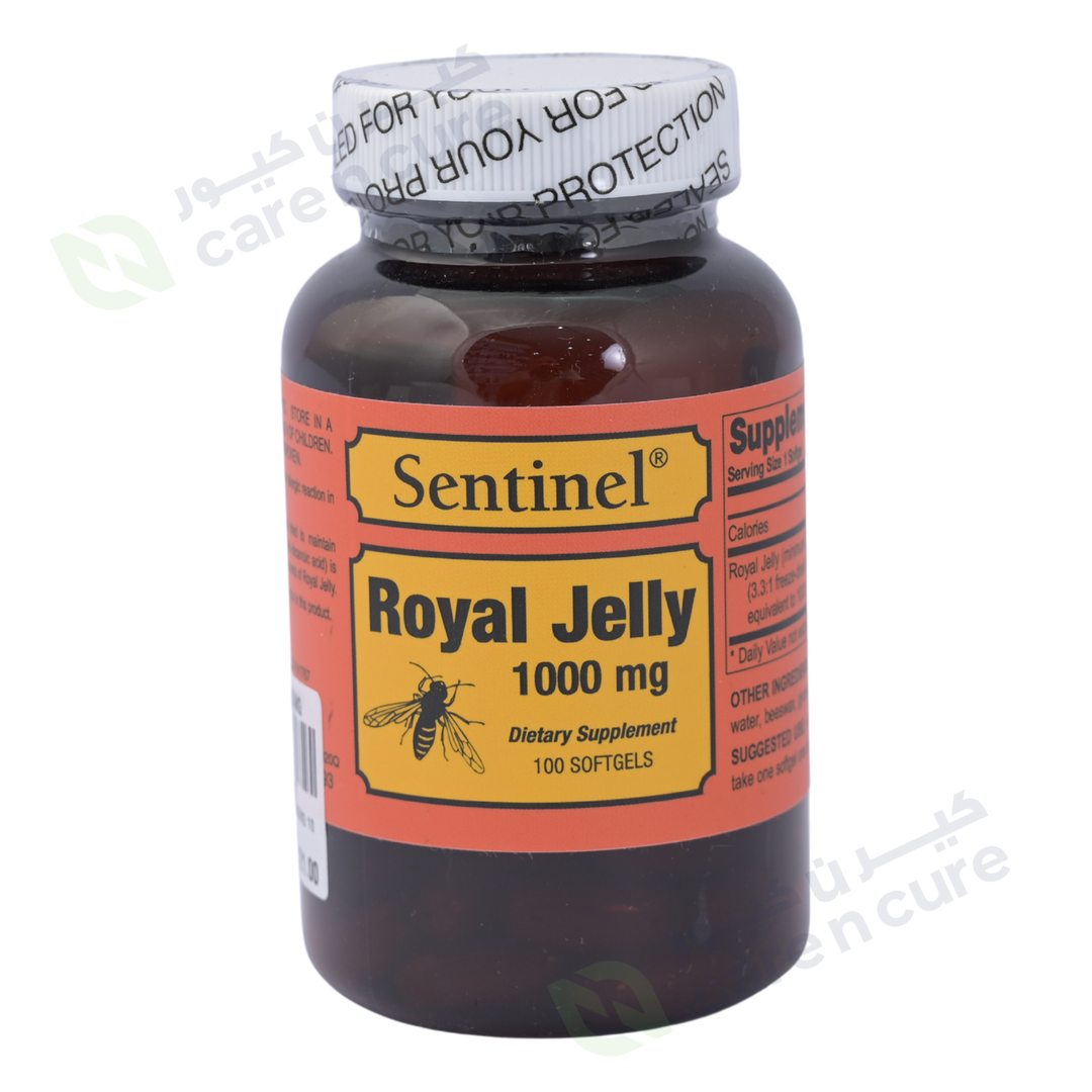 Sentinel Royal Jelly 1000mg 100 Pieces