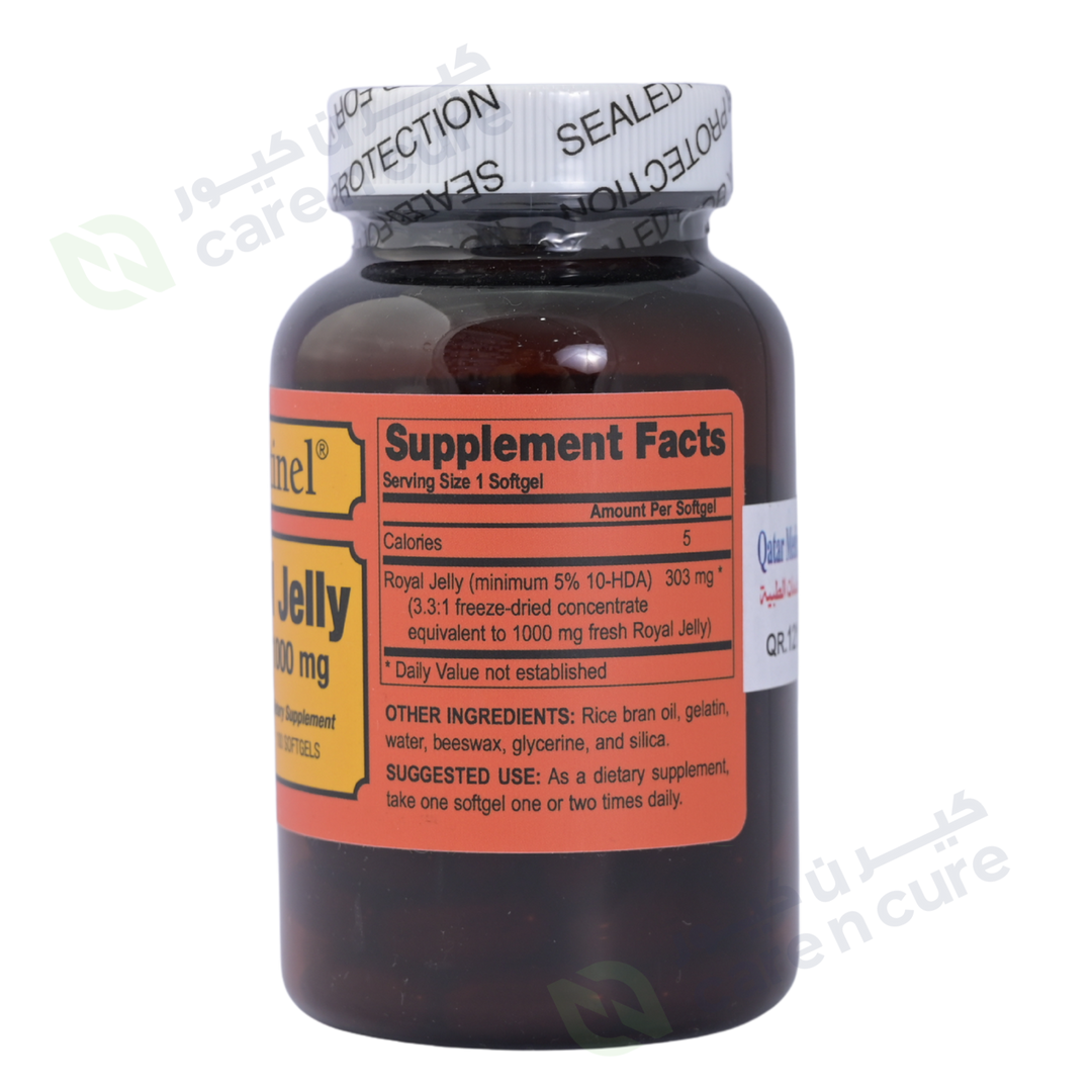 Sentinel Royal Jelly 1000mg 100 Pieces