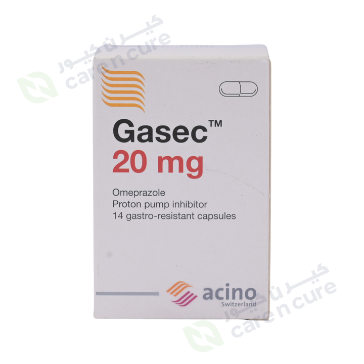 Gasec 20 mg Tablet 14 Pieces