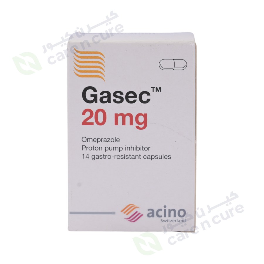 Gasec 20 mg Tablet 14 Pieces