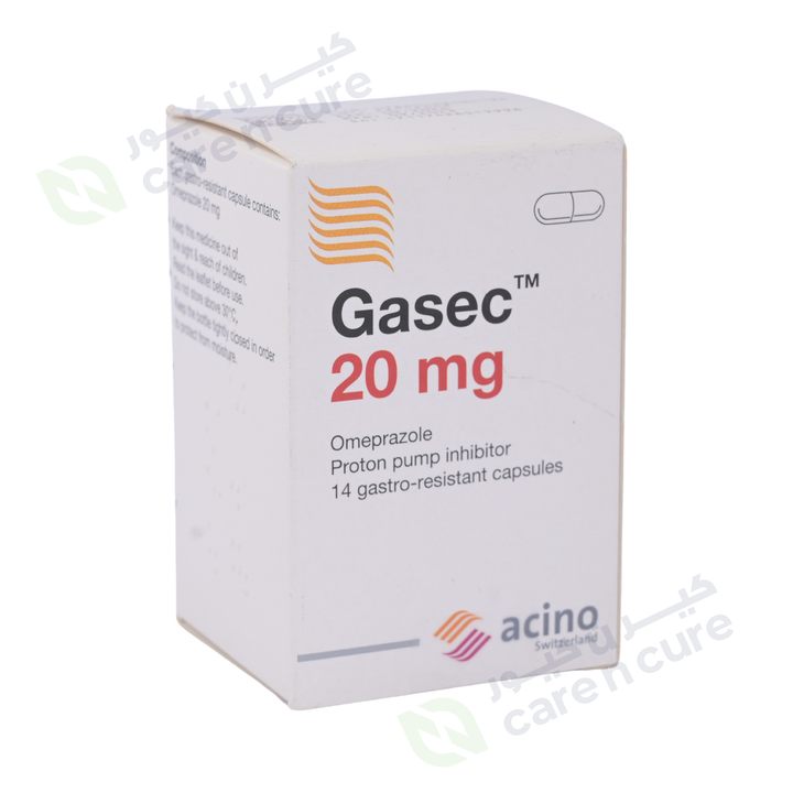 Gasec 20 mg Tablet 14 Pieces