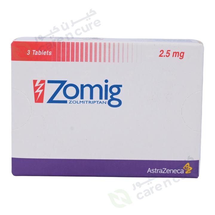 Zomig 2.5 mg Tablets 3 Pieces