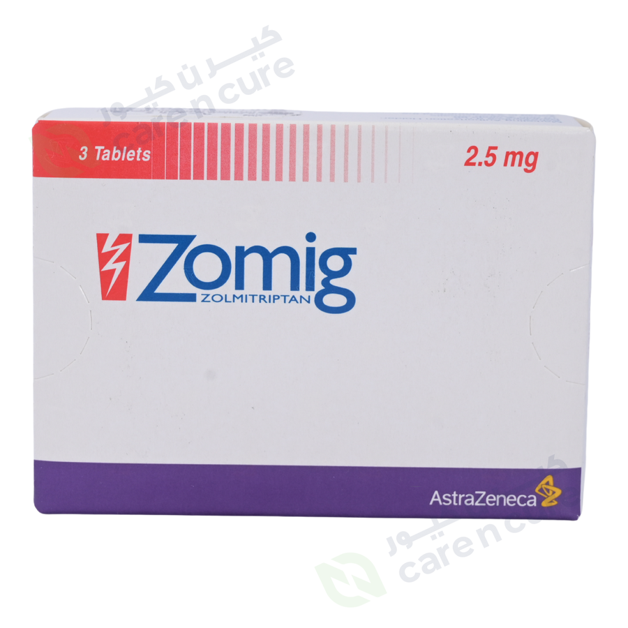 Zomig 2.5 mg Tablets 3 Pieces