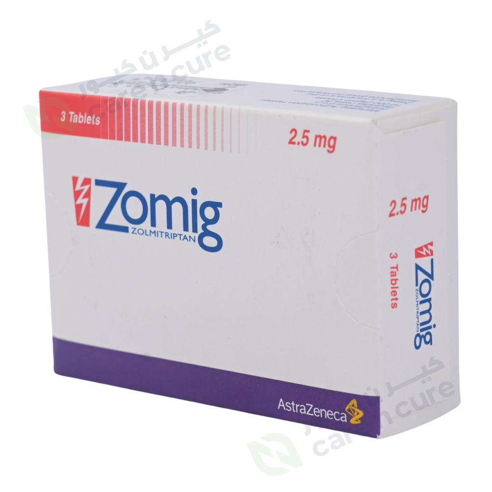 Zomig 2.5 mg Tablets 3 Pieces