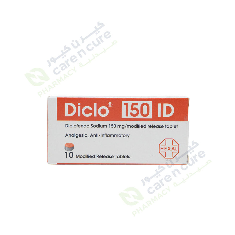 Diclo 150Id Tab 10 Pieces 