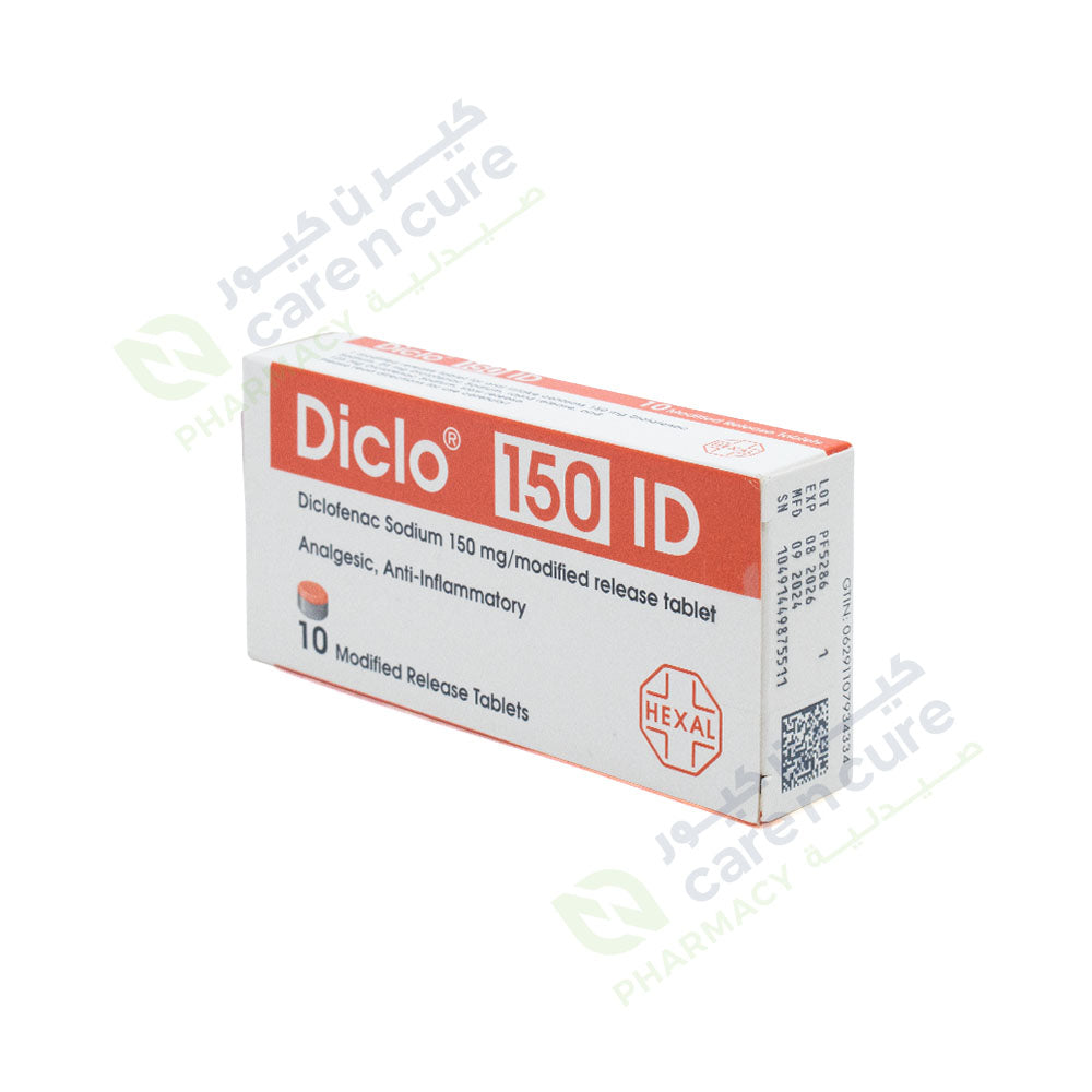 Diclo 150Id Tab 10 Pieces 