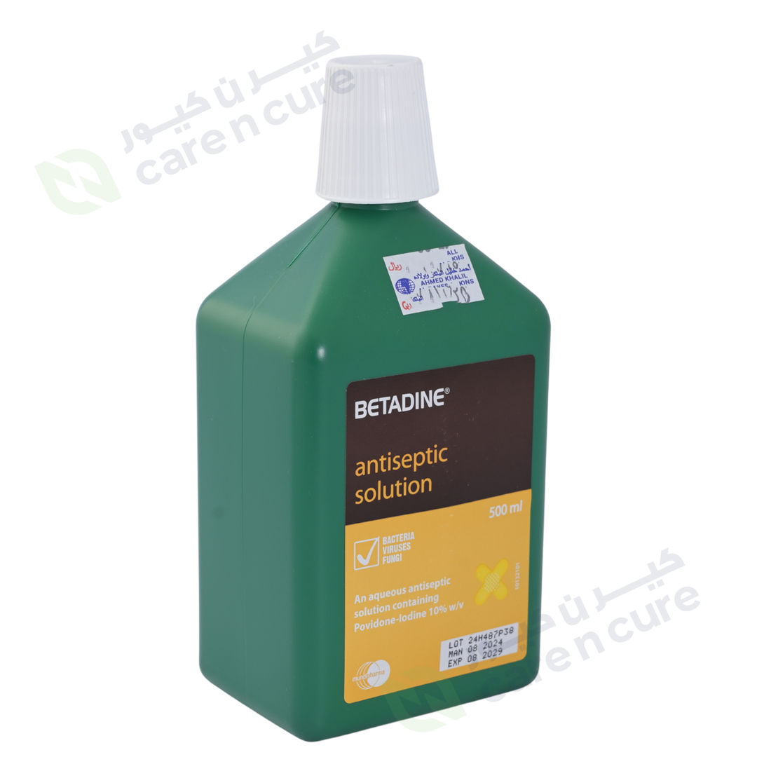 Betadine Antiseptic Solution 500 ml