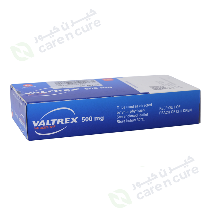 Valtrex 500mg Tablets 42 Pieces