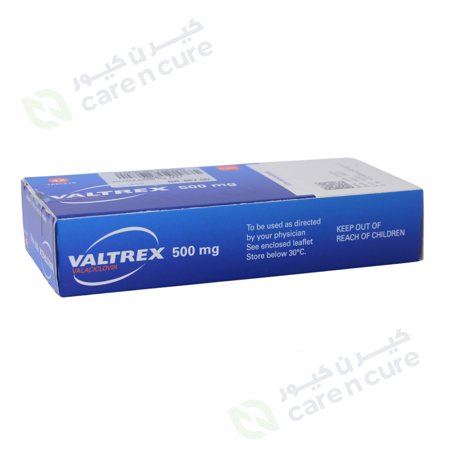 Valtrex 500mg Tablets 42 Pieces