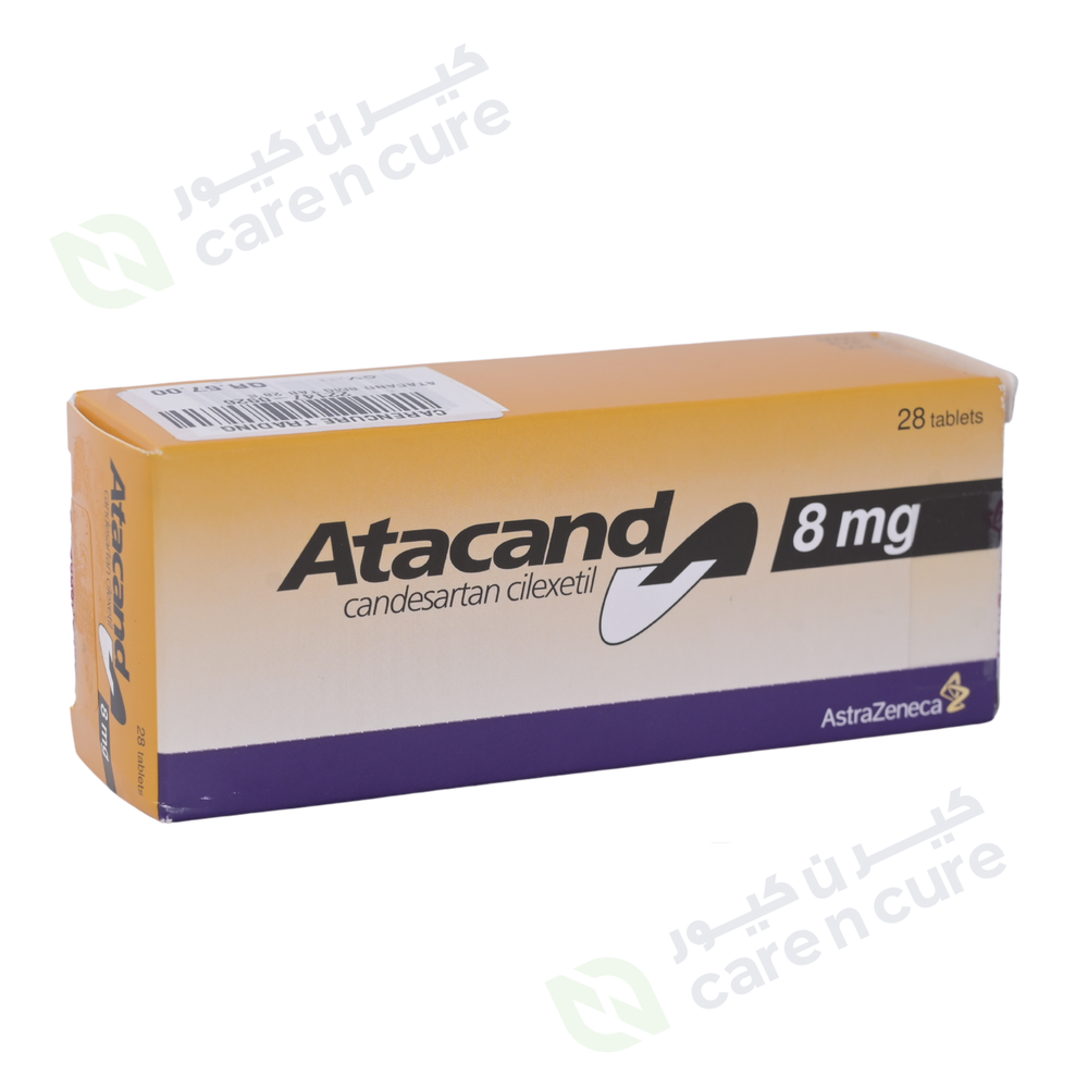 Atacand 8mg Tablets 28 Pieces