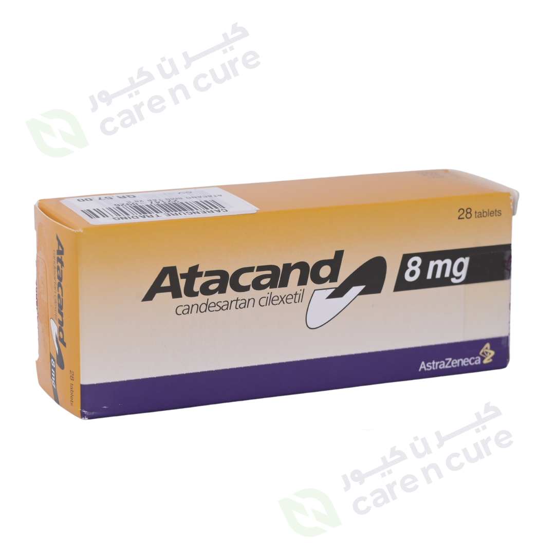 Atacand 8mg Tablets 28 Pieces