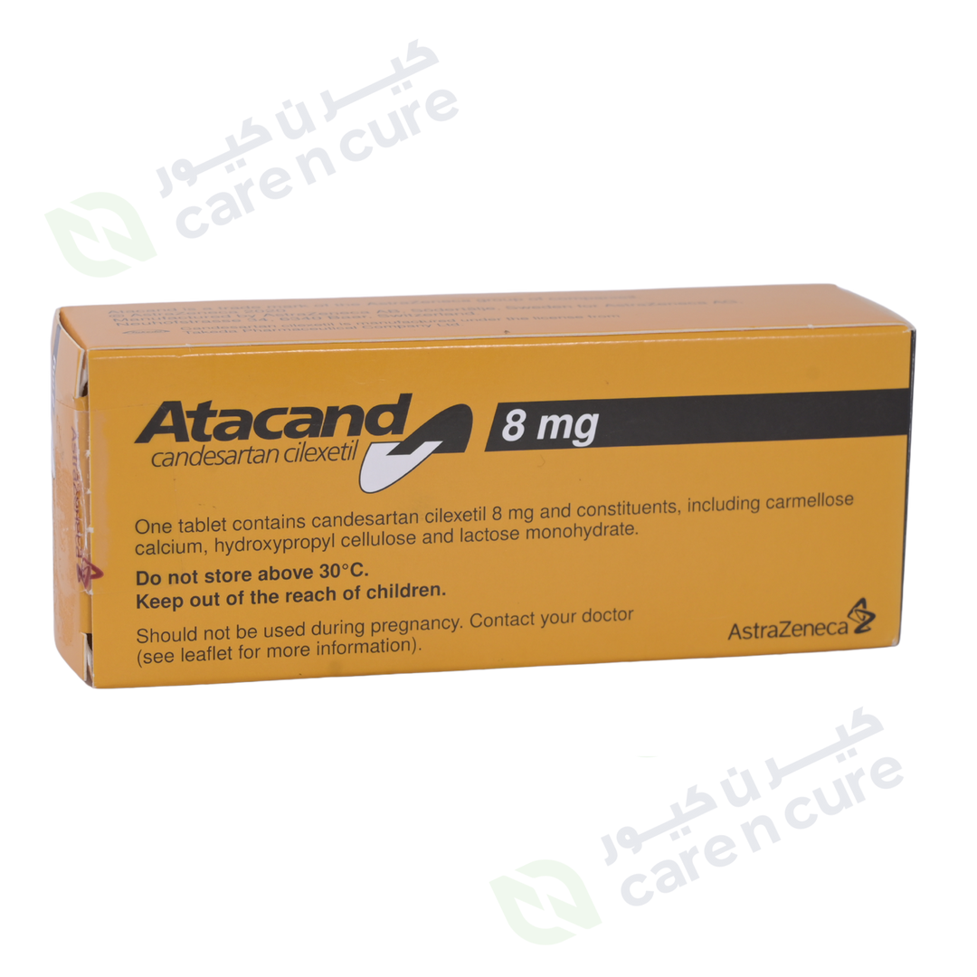 Atacand 8mg Tablets 28 Pieces