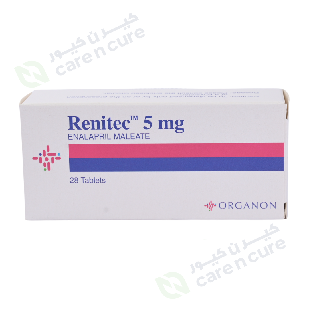 Renitec 5mg Tablets 28 Pieces