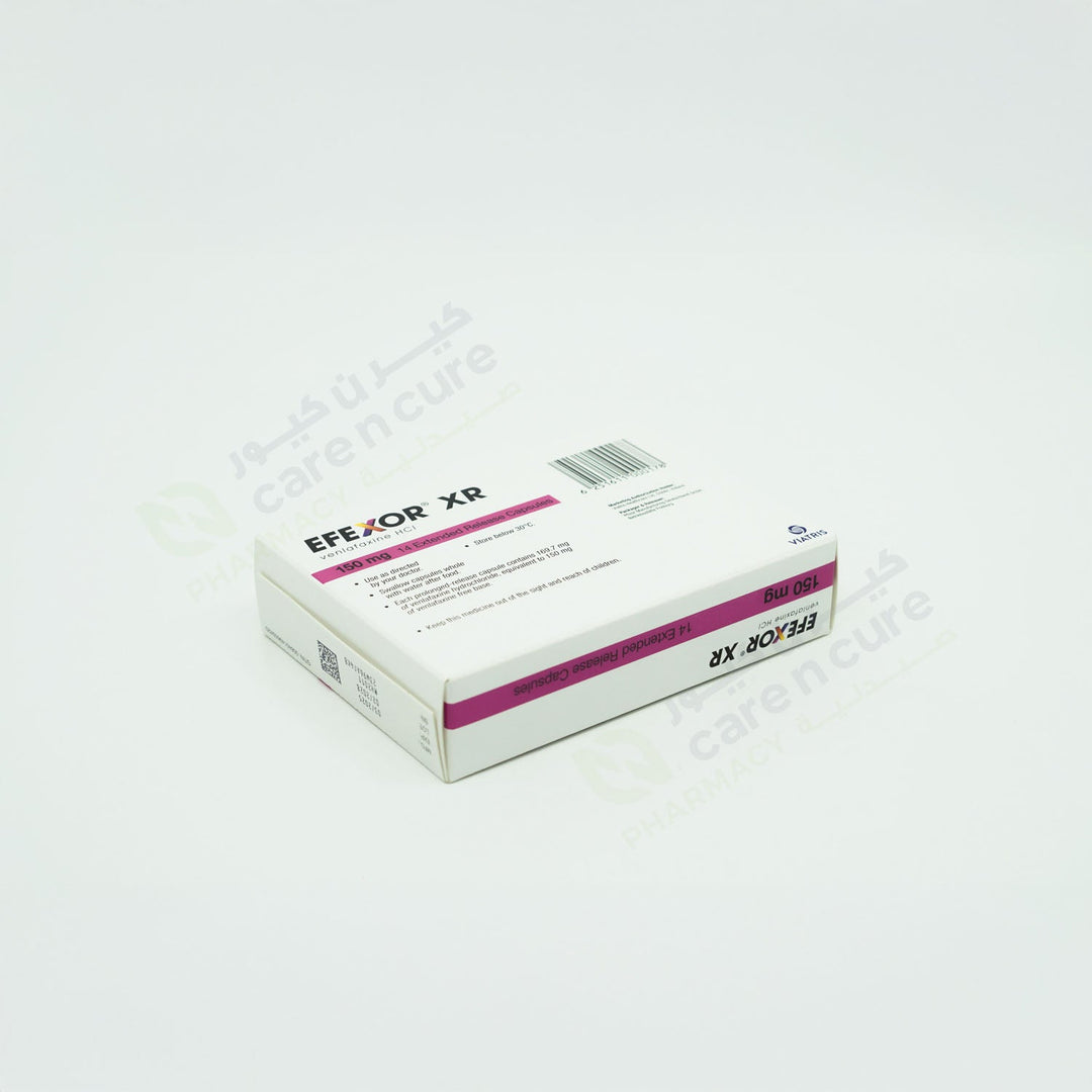 Efexor Xr 150mg Capsules 14 Pieces (Original Prescription Is Mandatory Upon Delivery) Efexor Xr 150mg Capsules 14 Pieces (Original Prescription Is Mandatory Upon Delivery)