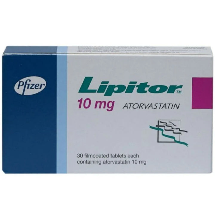 Lipitor 10 mg Tablets 30 Pieces