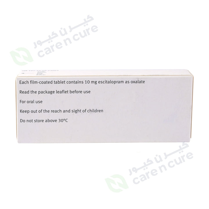 CIPRALEX 10 MG TAB 28'S