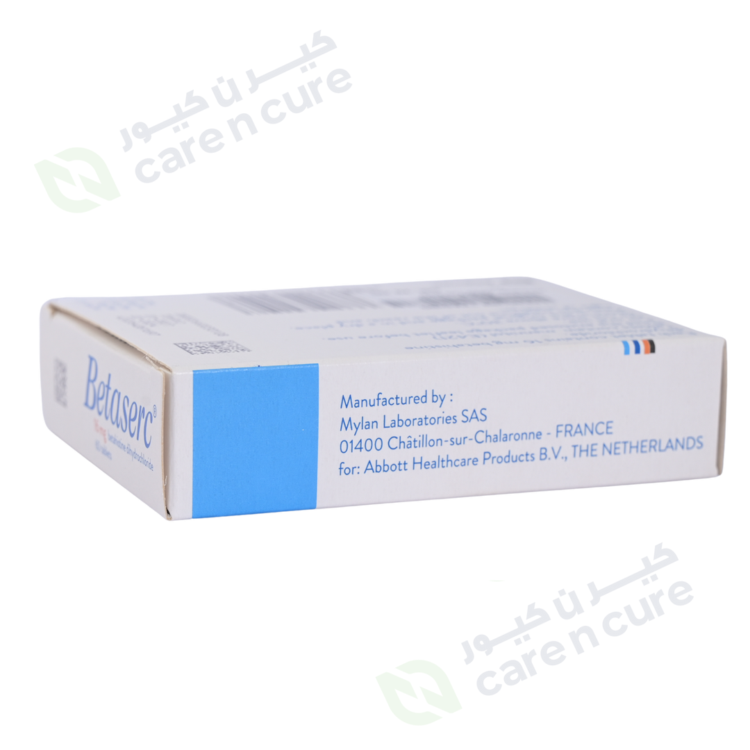 Betaserc 16 mg Tablet 60 Pieces