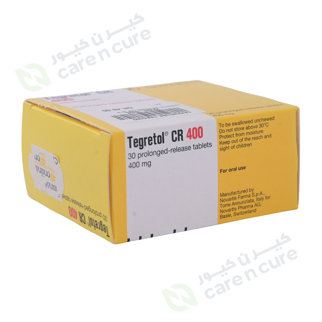Tegretol Cr 400 mg Tablet 30 Pieces