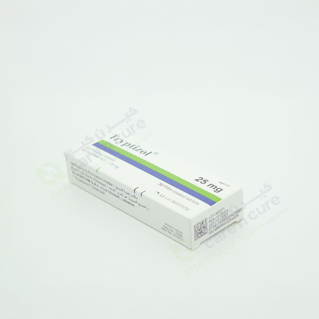 Tryptizol 25mg Tablets 30 Pieces (Original Prescription Is Mandatory Upon Delivery) Tryptizol 25mg Tablets 30 Pieces (Original Prescription Is Mandatory Upon Delivery)