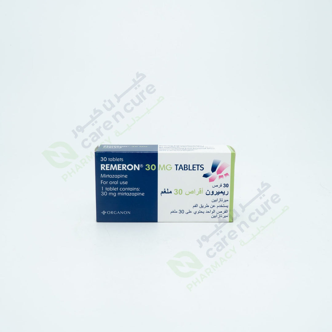 Remeron 30Mg Tab 30 Pieces (Original Prescription Is Mandatory Upon Delivery) Remeron 30Mg Tab 30 Pieces (Original Prescription Is Mandatory Upon Delivery)