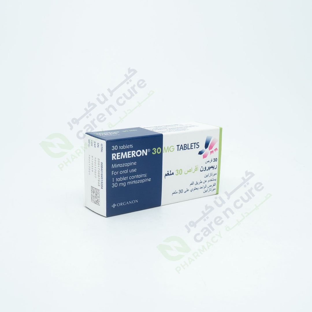 Remeron 30Mg Tab 30 Pieces (Original Prescription Is Mandatory Upon Delivery) Remeron 30Mg Tab 30 Pieces (Original Prescription Is Mandatory Upon Delivery)