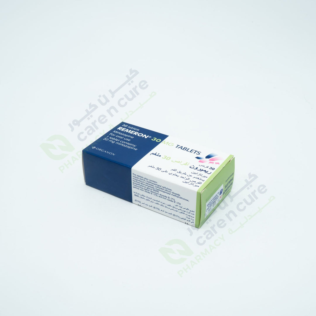 Remeron 30Mg Tab 30 Pieces (Original Prescription Is Mandatory Upon Delivery) Remeron 30Mg Tab 30 Pieces (Original Prescription Is Mandatory Upon Delivery)
