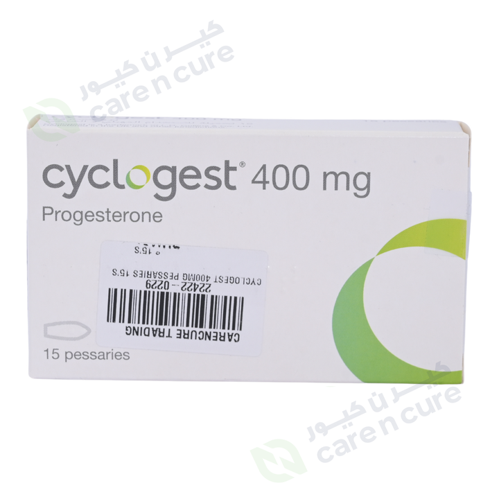 Cyclogest 400 mg Pessaries 15 Pieces