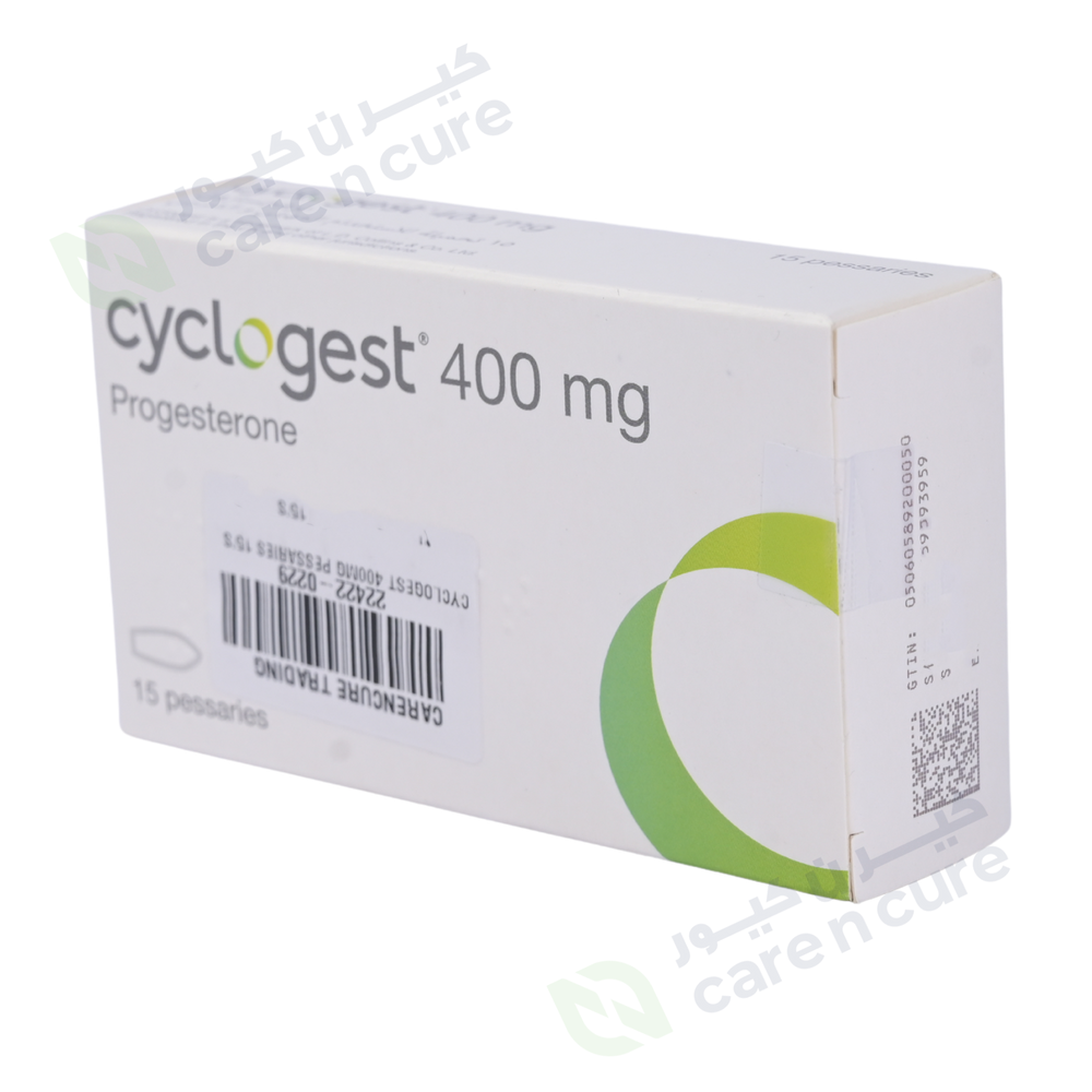 Cyclogest 400 mg Pessaries 15 Pieces