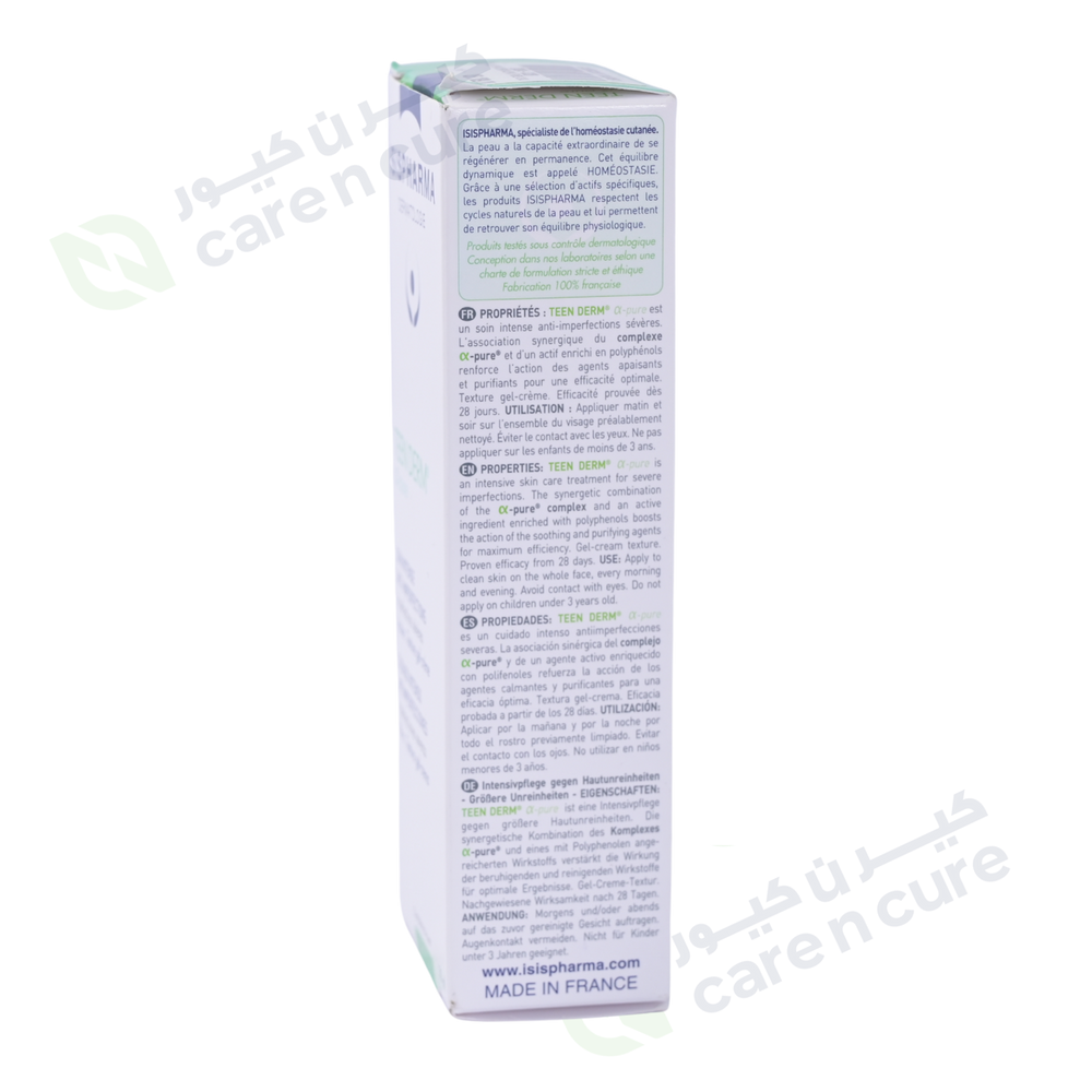 ISIS Pharma Teen Derm Î±-Pure Anti Imperfections Intense Care 30ml