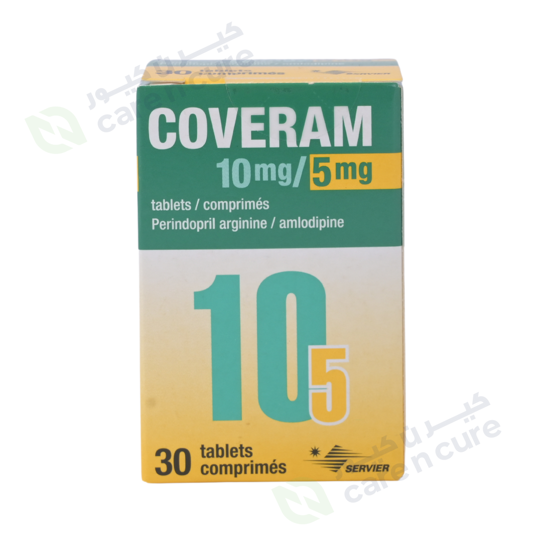 Coveram 10mg/5mg Tablets 30 Pieces