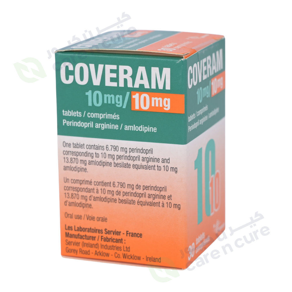 Coveram 10mg/10mg Tablets 30 Pieces