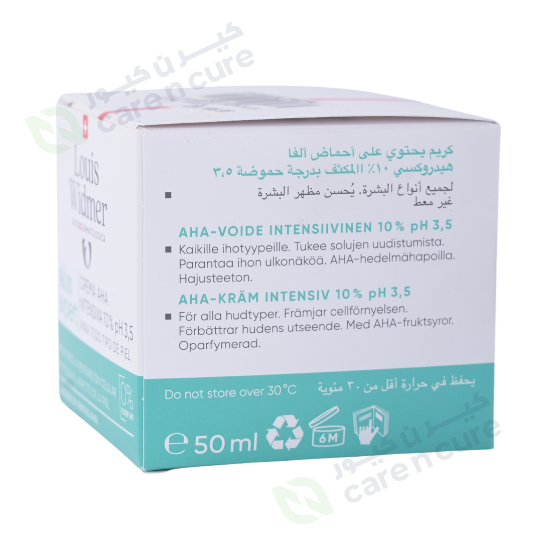 Louis Widmer Aha 10% Cream 50ml Np