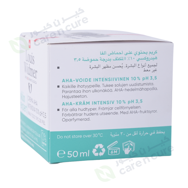 Louis Widmer Aha 10% Cream 50ml Np