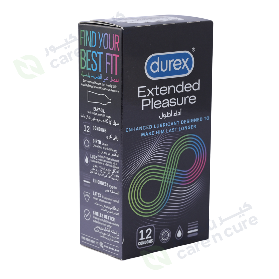 Durex Extended Pleasure 12 Condoms