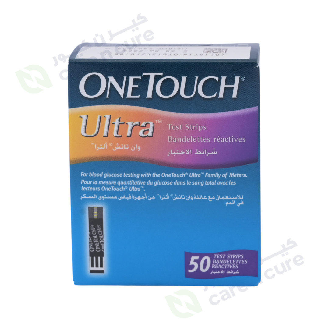 One Touch Ultra Test Strips 50 Pieces