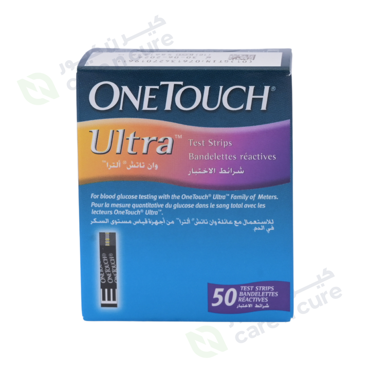 One Touch Ultra Test Strips 50 Pieces