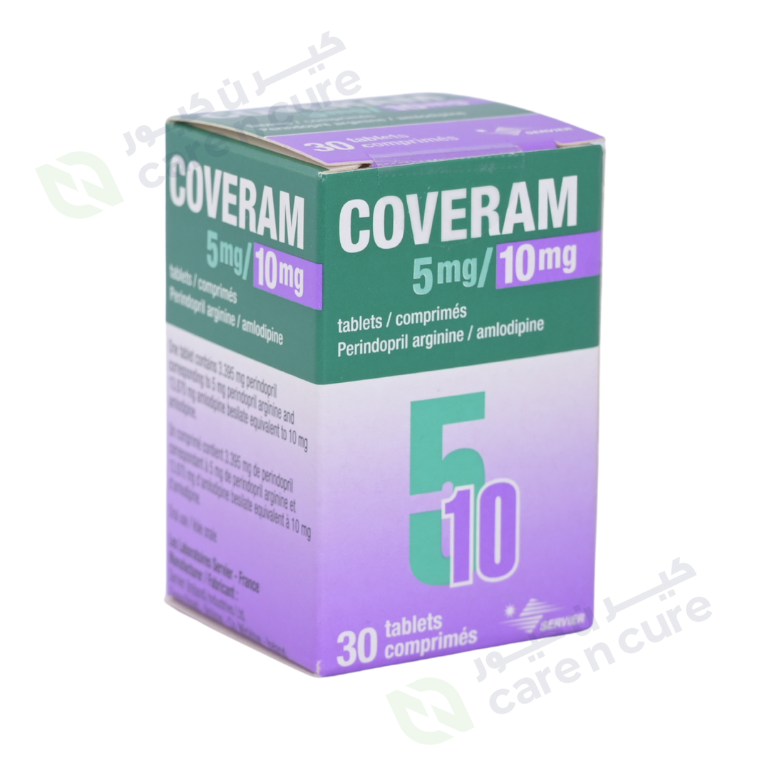 Coveram 5mg/10mg Tablets 30 Pieces