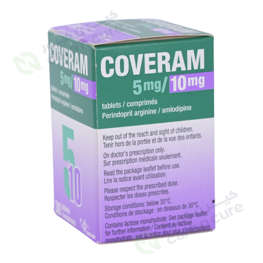 Coveram 5mg/10mg Tablets 30 Pieces