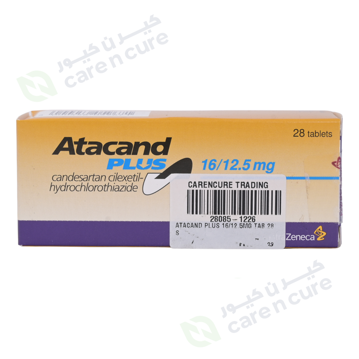 Atacand Plus 16/12.5mg Tablets 28 Pieces