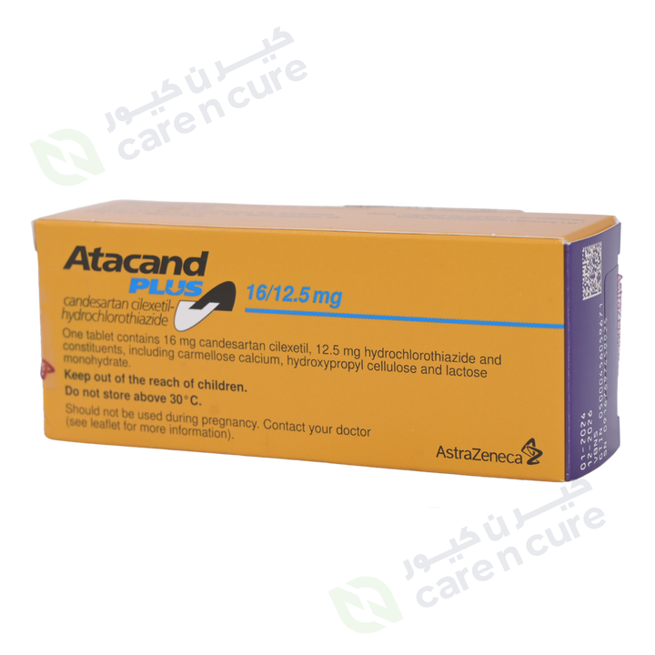 Atacand Plus 16/12.5mg Tablets 28 Pieces