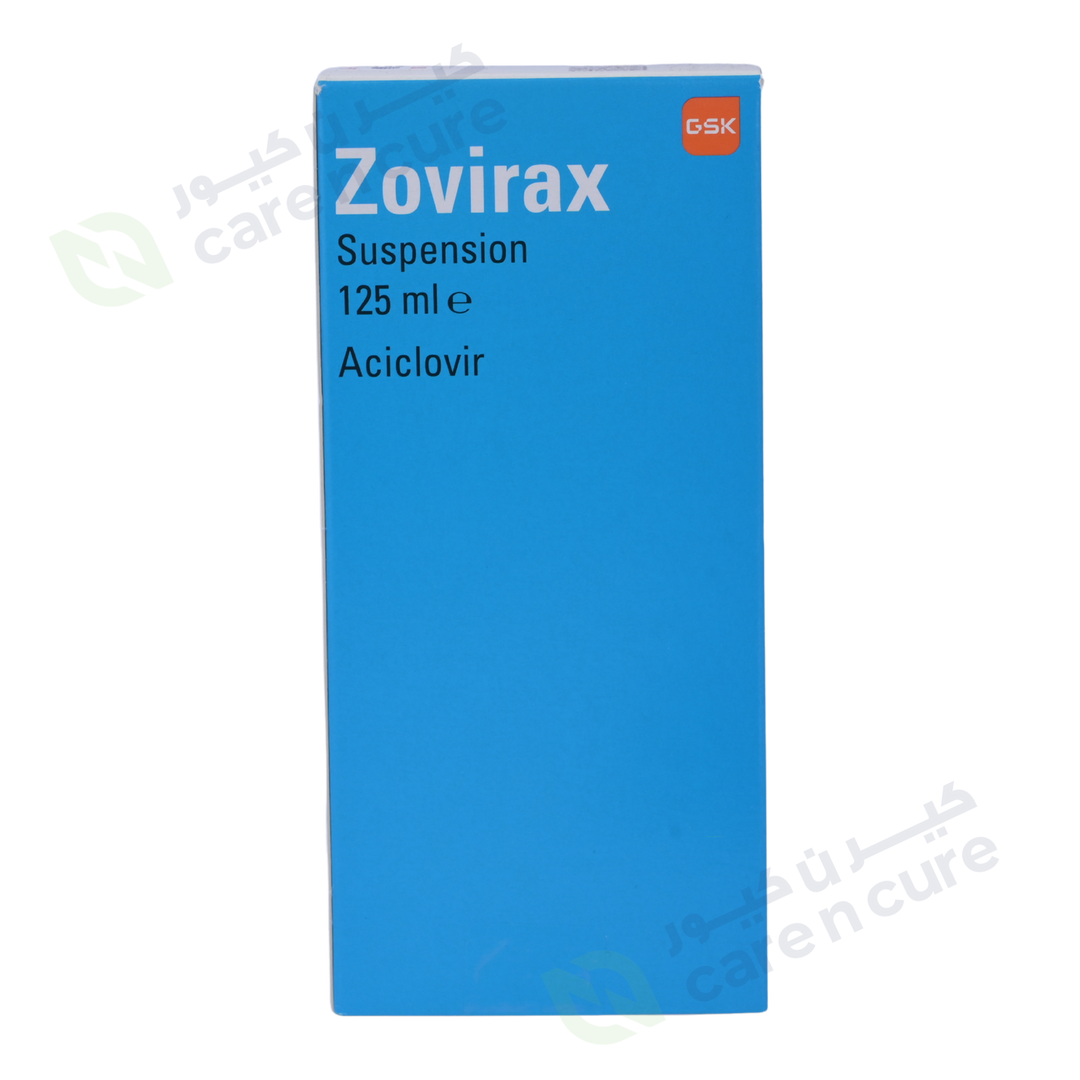 Zovirax 200mg Suspension 125 ml
