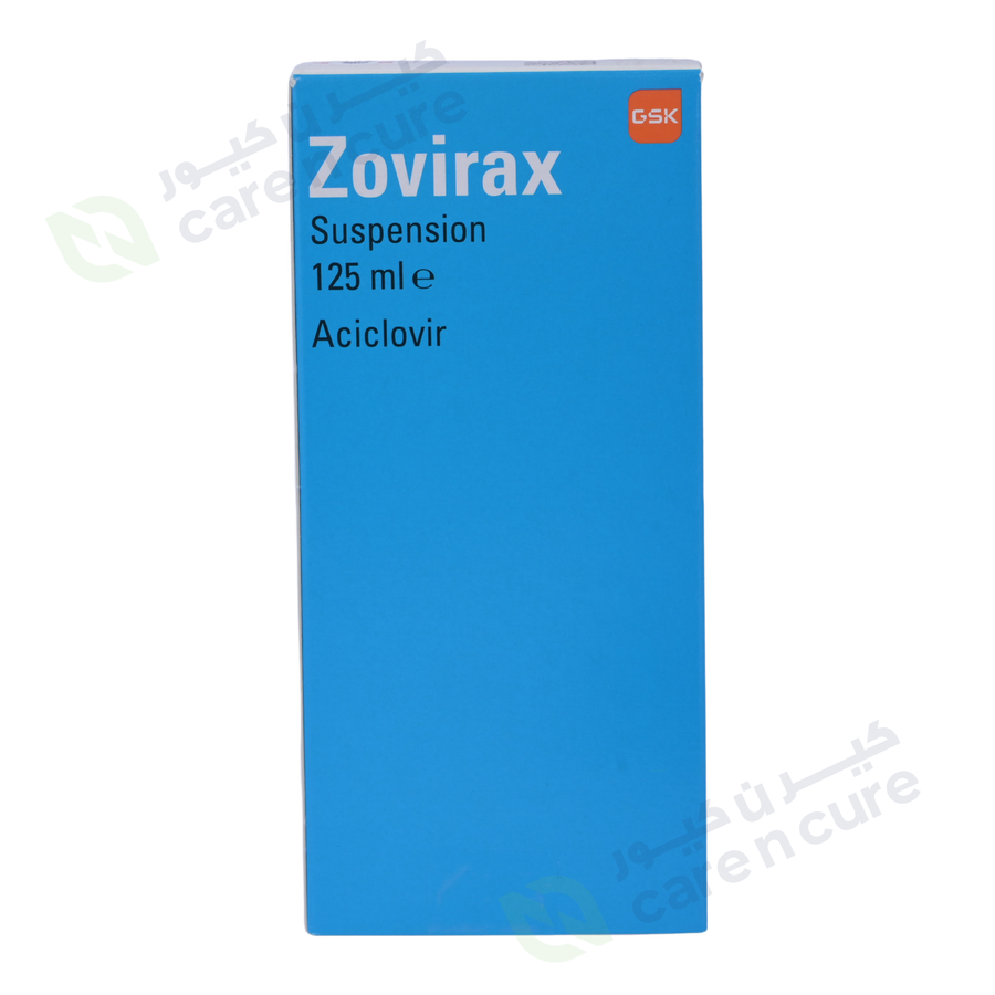 Zovirax 200mg Suspension 125 ml