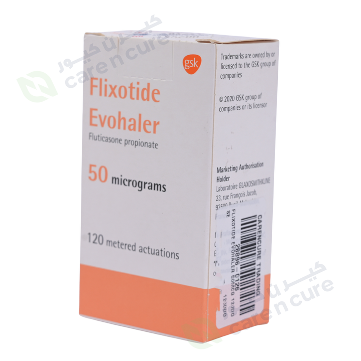Flixotide Evohaler 50 Mcg 120 Dose
