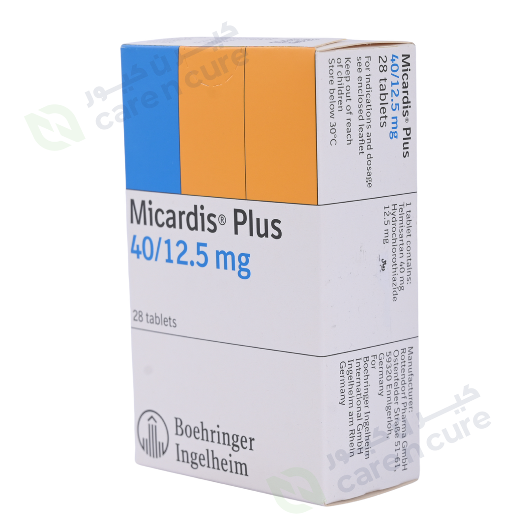 Micardis Plus 40/12.5mg Tablet 28 Pieces