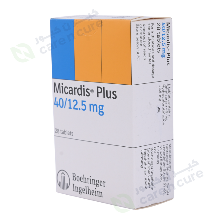 Micardis Plus 40/12.5mg Tablet 28 Pieces